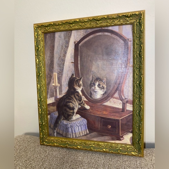 Other - Collectable Frames, "Who's The Fairest of Them All" Cat Picture Frame Home Decor